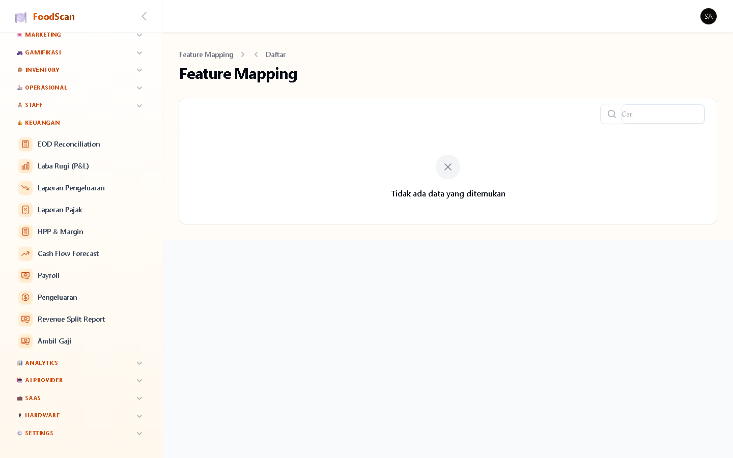 Feature-to-Model mapping